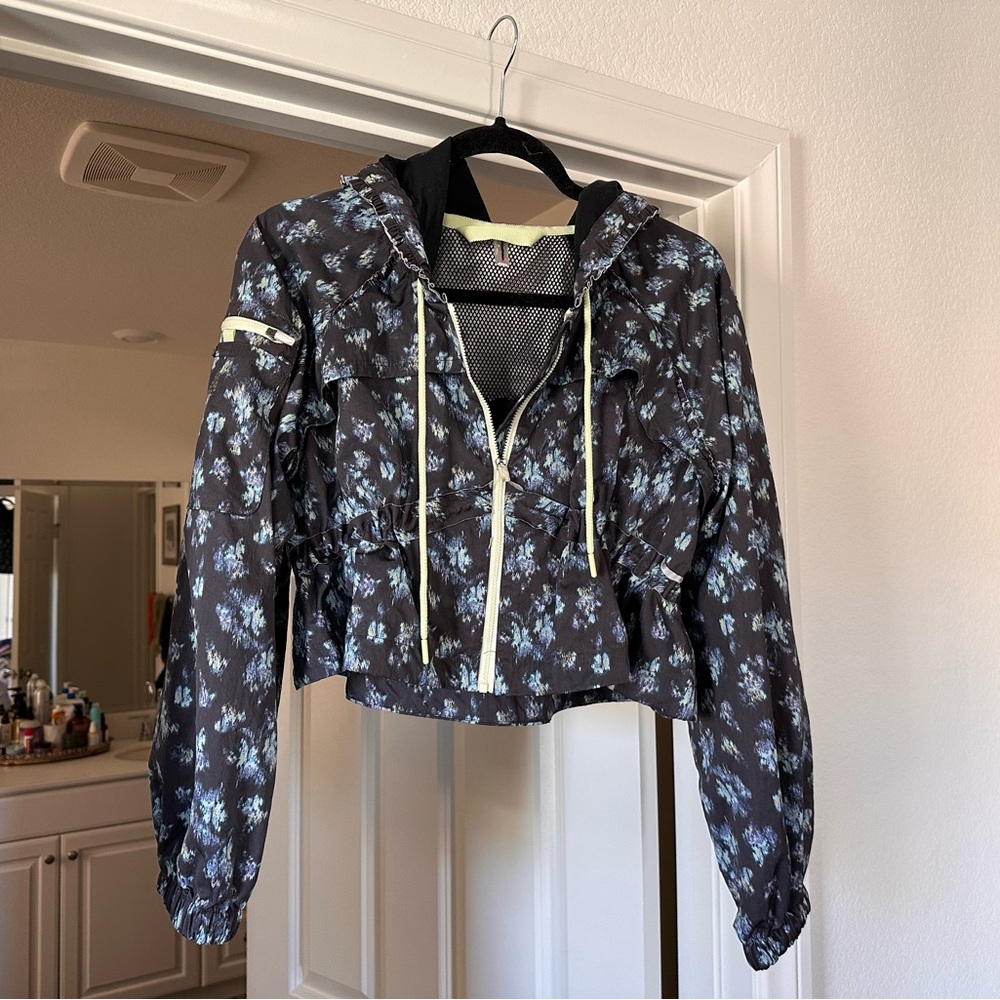 FP Movement by Free People Cropped Floral Jacket